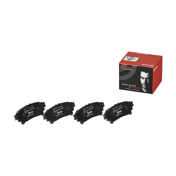 Brembo Rear Brake Pads Lexus Rx350 450 10- | Euro Car Parts